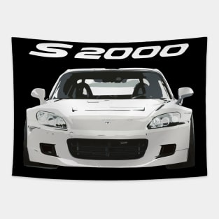 s2000 honda white covertable Tapestry