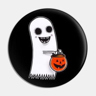 Trick or Treat Ghost Pin