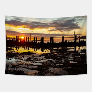 Sunrise over Brooklyn Tapestry