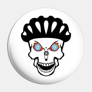 Skull Design for Bikers Pin