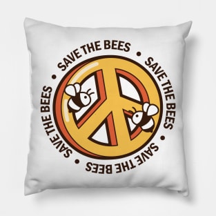 Save The Bees Pillow