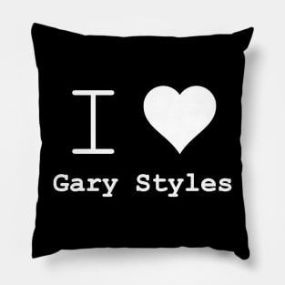 i heart Gary Styles love Pillow