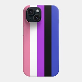 Proud Gender Fluid Pride Flag (Proud LGBTQ+ Community Pride Flag) Phone Case