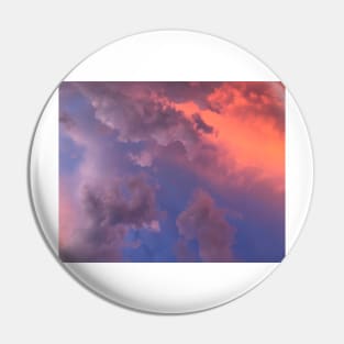 Crazy Colored Sky Pin