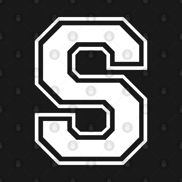 Initial Letter S - Varsity Style Design by Hotshots