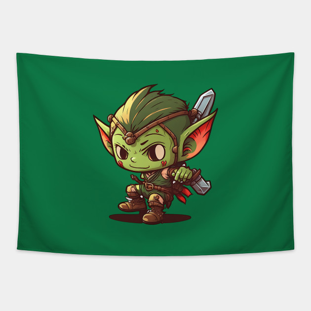 cute goblin rogue - Dnd Character - Magnet