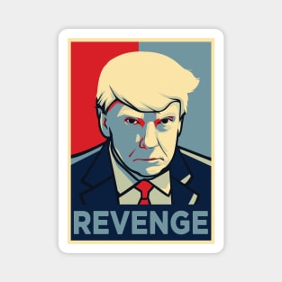 Donald Trump Revenge Mugshot Magnet