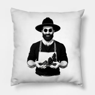 So God Made A Farmer Pillow