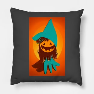 spooky gnompkin Pillow