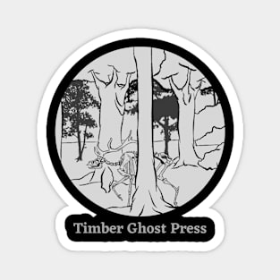 Timber Ghost Stalking the Woods Magnet