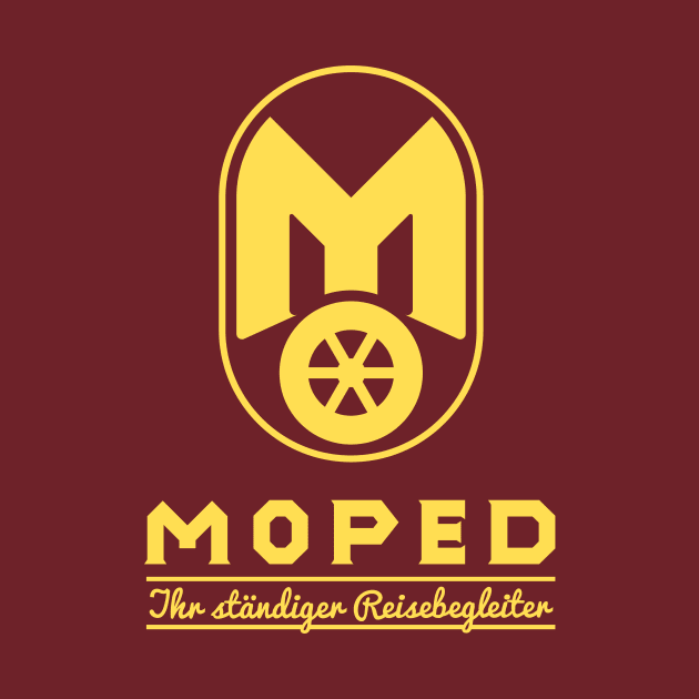 Moped Mitropa Logo Parodie - your constant travel companion by GetThatCar