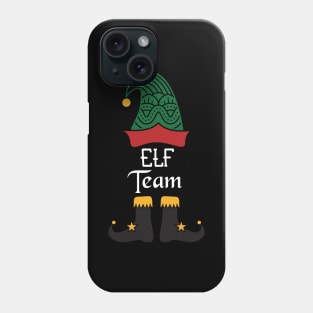 Elf Team Matching Family Group Christmas Party Pajama Phone Case