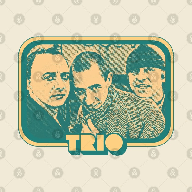 Trio - 80s Retro Record Fan Design by DankFutura