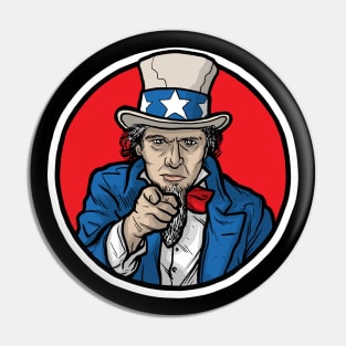 Uncle Sam Pin