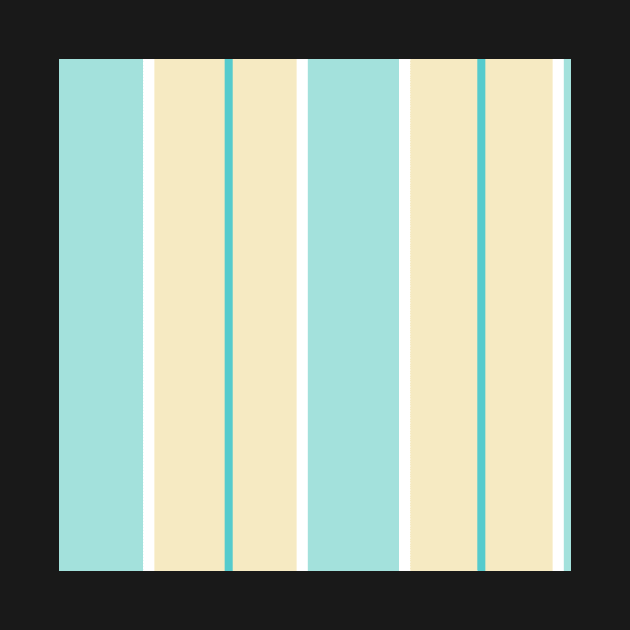 Pattern of pastel yellow and pastel blue stripes by colorofmagic