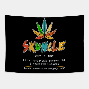 UNCLE WEAR SKUNCLE Funny Retro Vintage Tapestry