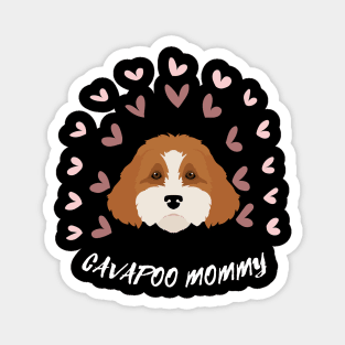 CAVAPOO MOMMY. Cute cavapoo puppy. Dog Lover Magnet