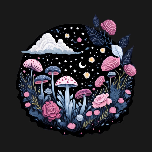 Aesthetic Mushrooms by Shaymalily