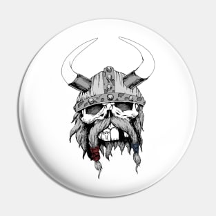 Viking Skull Pin