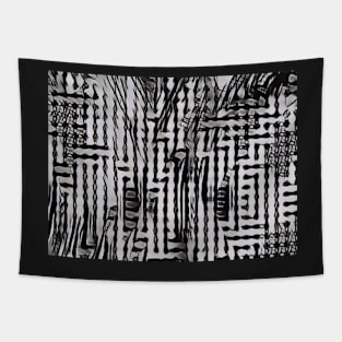 Labyrinth Pattern Tapestry