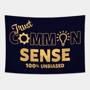 Trust Common Sense Tapestry