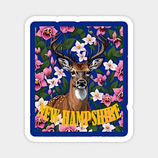 For the Love Of New Hampshire Magnet