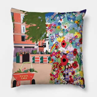 Forest Gate Tree Pillow