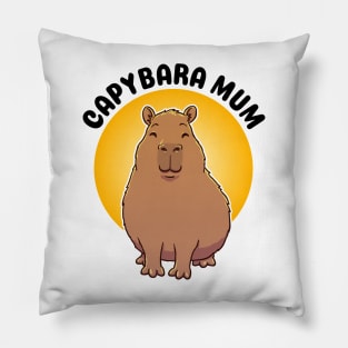 Capybara Mum Pillow