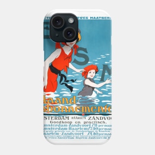 Netherlands ESM Vintage Travel Poster 1920 Phone Case