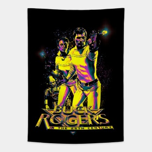 Grain Shaded Gradient Map - Buck Rogers 1979 laser weapon Tapestry