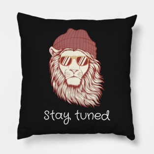 stay tuned Pillow