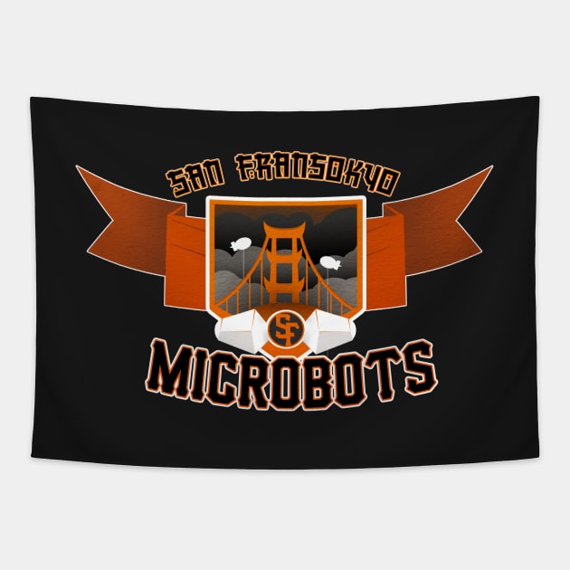 San Fransokyo Microbots Tapestry by Lsharma