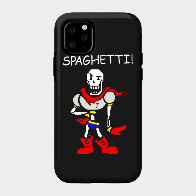 Papyrus Spaghetti Papyrus Phone Case Teepublic