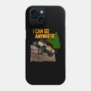 Peanut Jeep Flex I Can Go Anywhere Phone Case