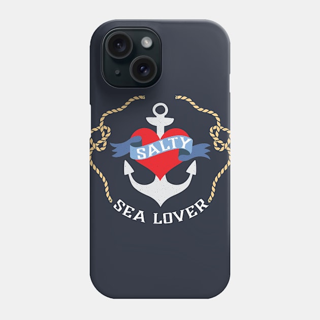 Salty Sea Lover Phone Case by AntiqueImages