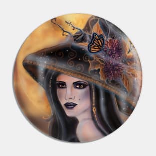 Sabra and Sable Halloween art By Renee Lavoie Pin