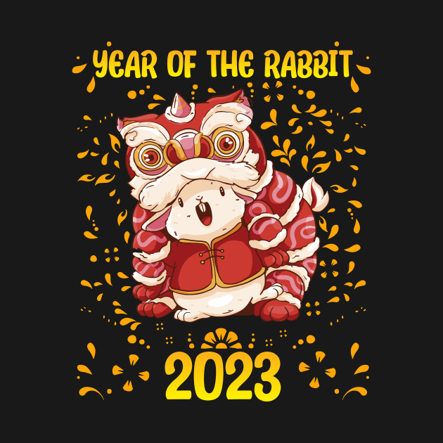 Good Luck Zodiac Happy Chinese New Year of the Rabbit by star trek fanart and more