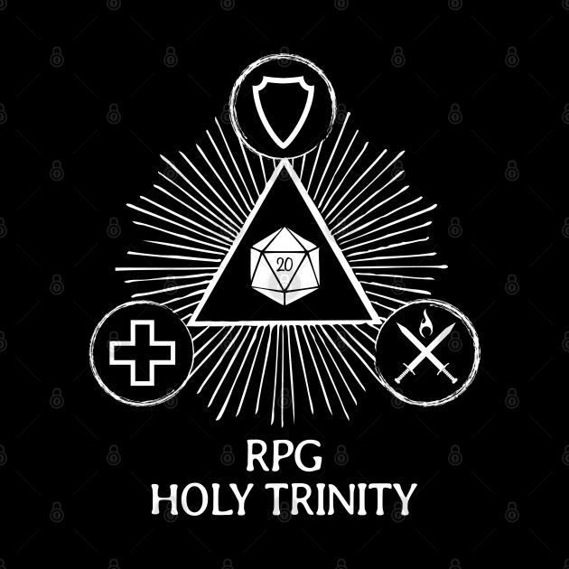 RPG Holy Trinity Tank Healer Damage Dealer DPS by Shadowisper