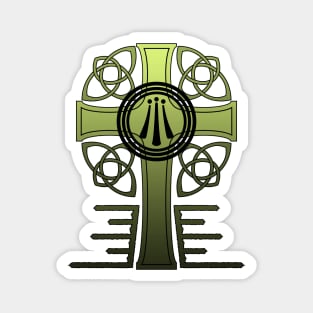 Awen Celtic Cross 2 Magnet