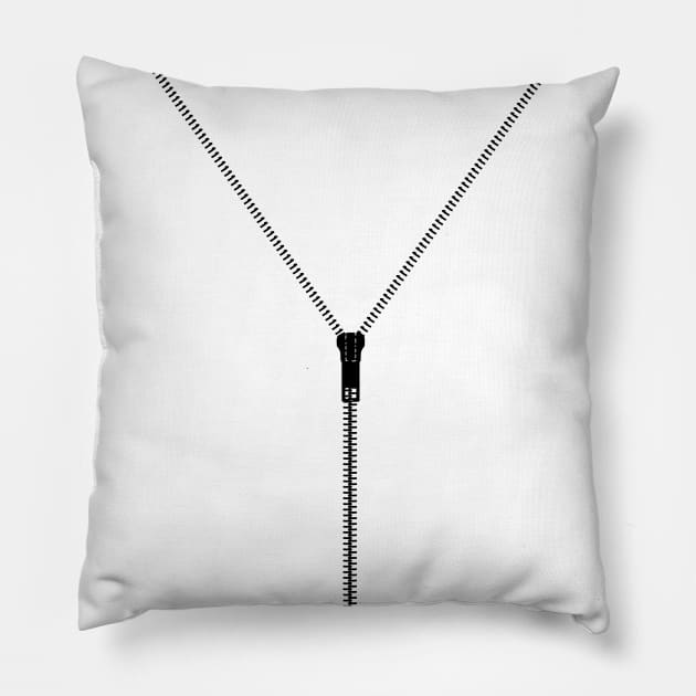 zipper Pillow by rheyes