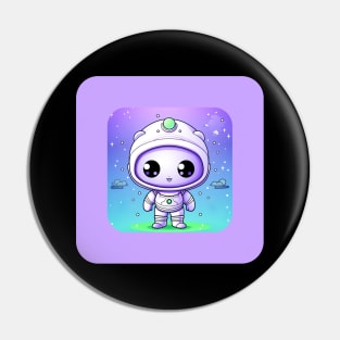 Purple Space Cutie Pin