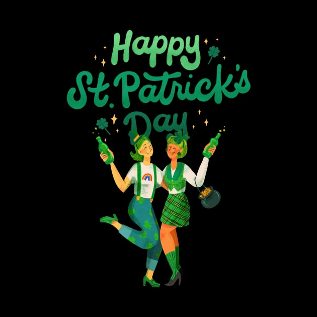 Happy St. Patrick Day - Girl's Party by Qibar Design