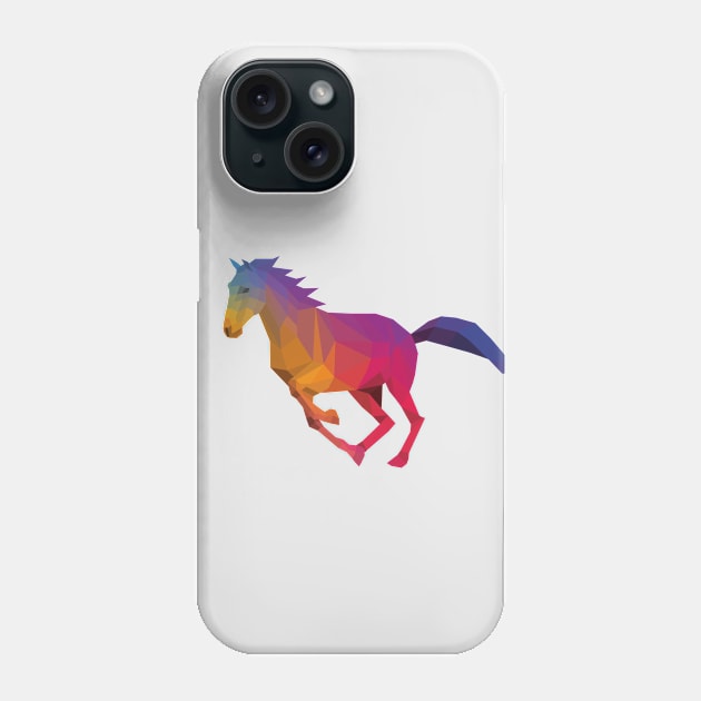 Rainbow Horse Phone Case by shaldesign