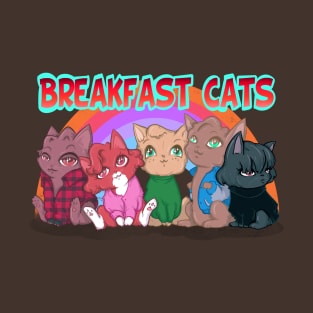 Breakfast Cats T-Shirt