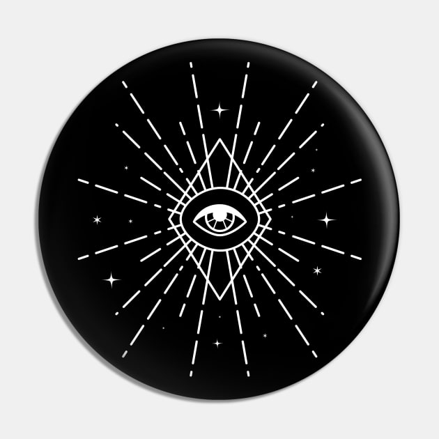 third eye Pin by ya studio