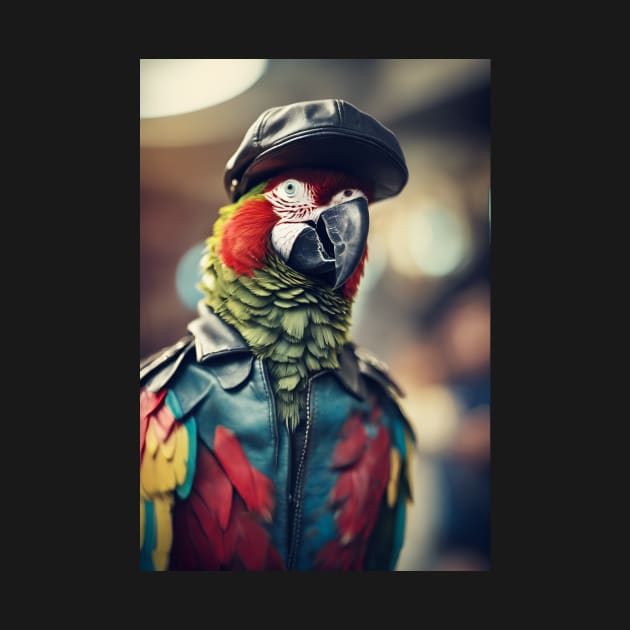 Funny parrot by helintonandruw