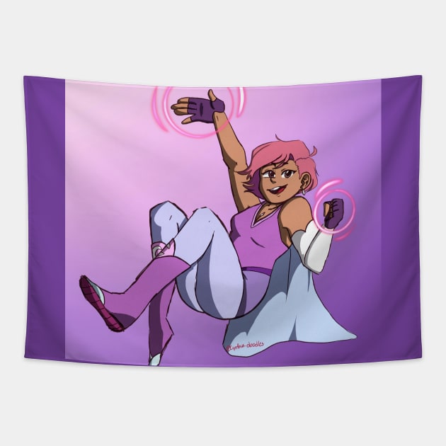 Glimmer, Shera Tapestry by CynthiaDoodles