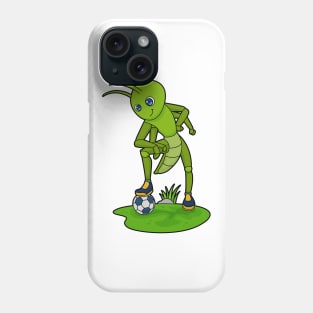 Caterpillar Soccer player Soccer Phone Case