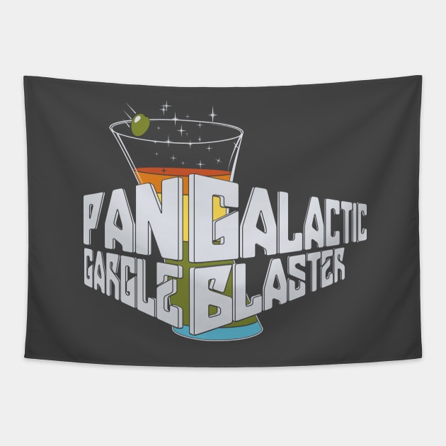 Pan Galactic Gargle Blaster Tapestry by DeepSpaceDives