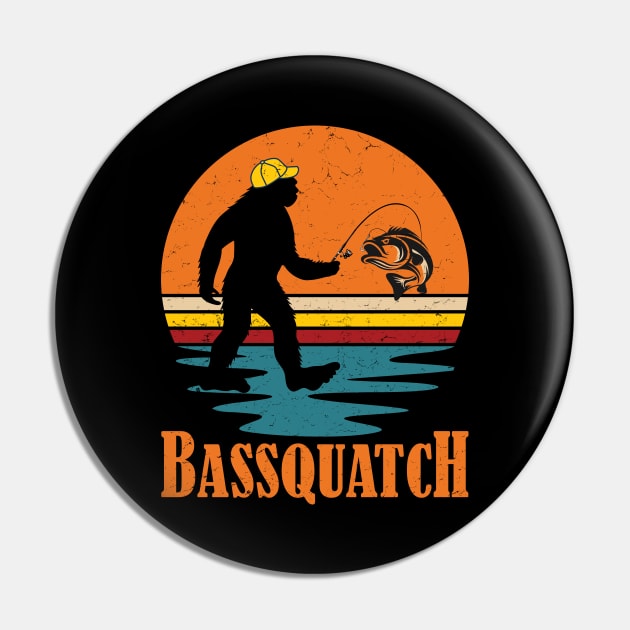 Bassquatch Pin by mstory